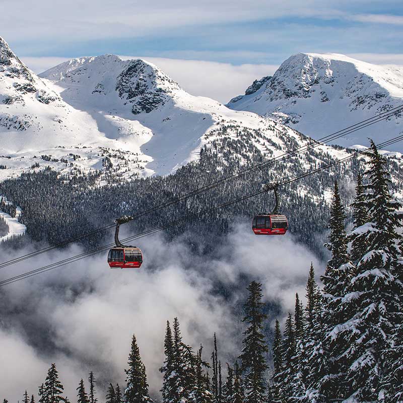 PEAK 2 PEAK Gondola Whistler Blackcomb Whistler, BC